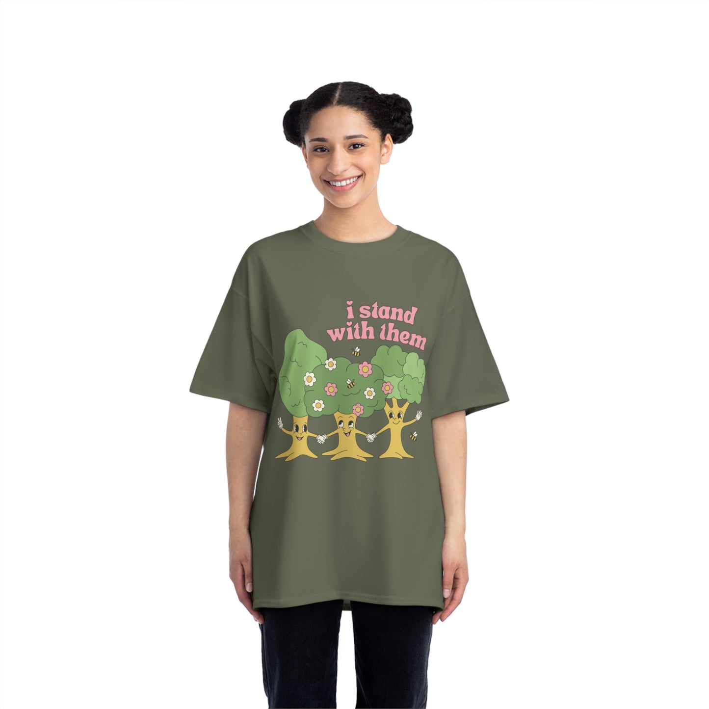 i stand with them tee