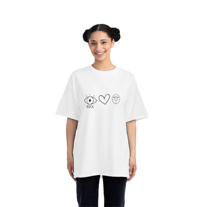 i love you (eye heart ewe) tee